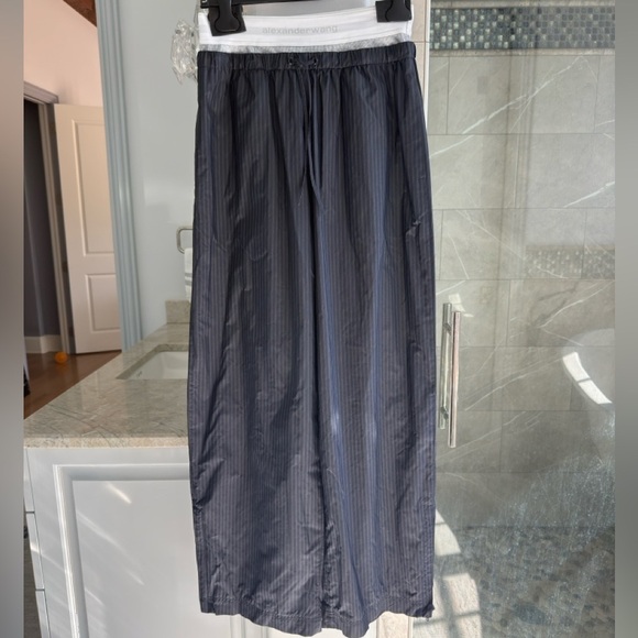 Alexander Wang Baggy Track Pants with Integrated Brief - Picture 9 of 11